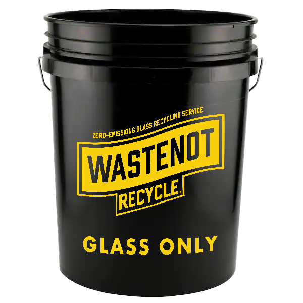 One-Time Glass Recycling Bucket