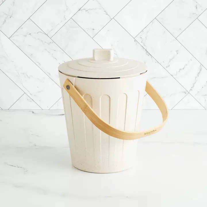 Countertop Compost Caddy - Natural