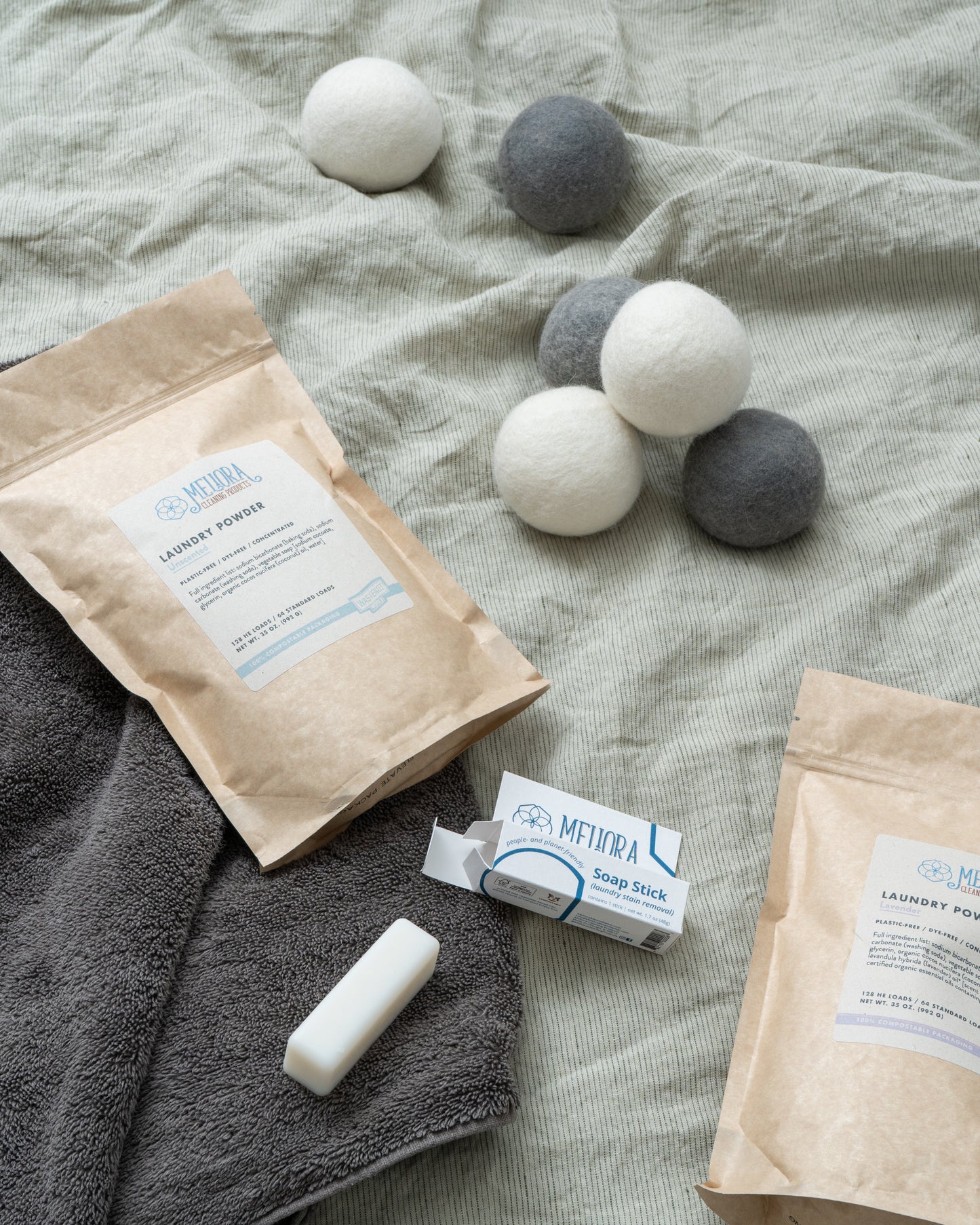 Plastic-Free Laundry Pack