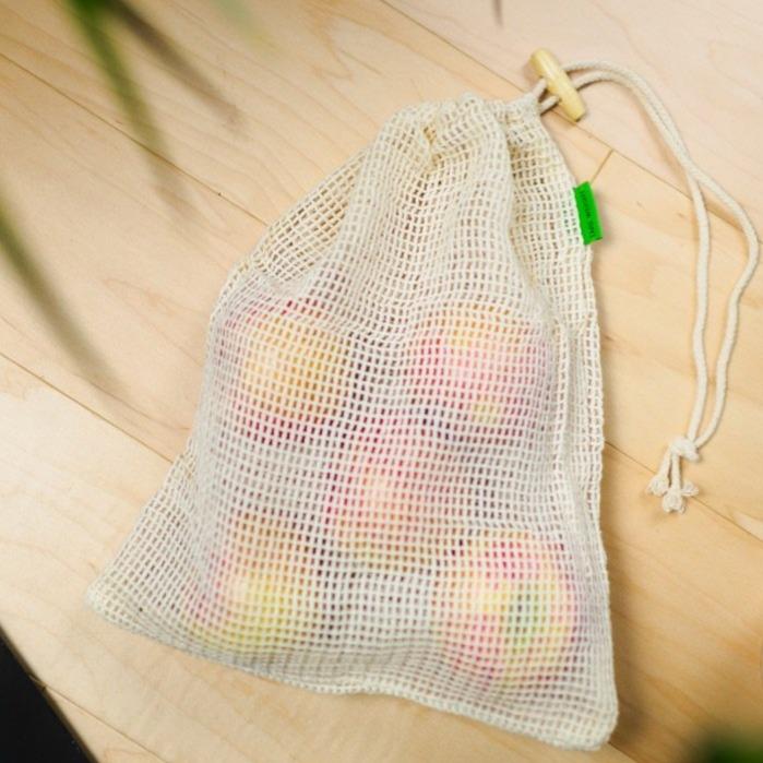 Produce Bag - Cotton Mesh (2pk)