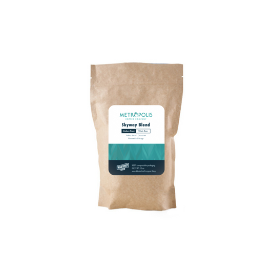 Metropolis Skyway Blend  - Medium Roast, Fair Trade Organic