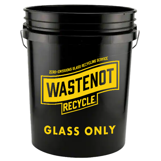 One-Time Glass Recycling Bucket