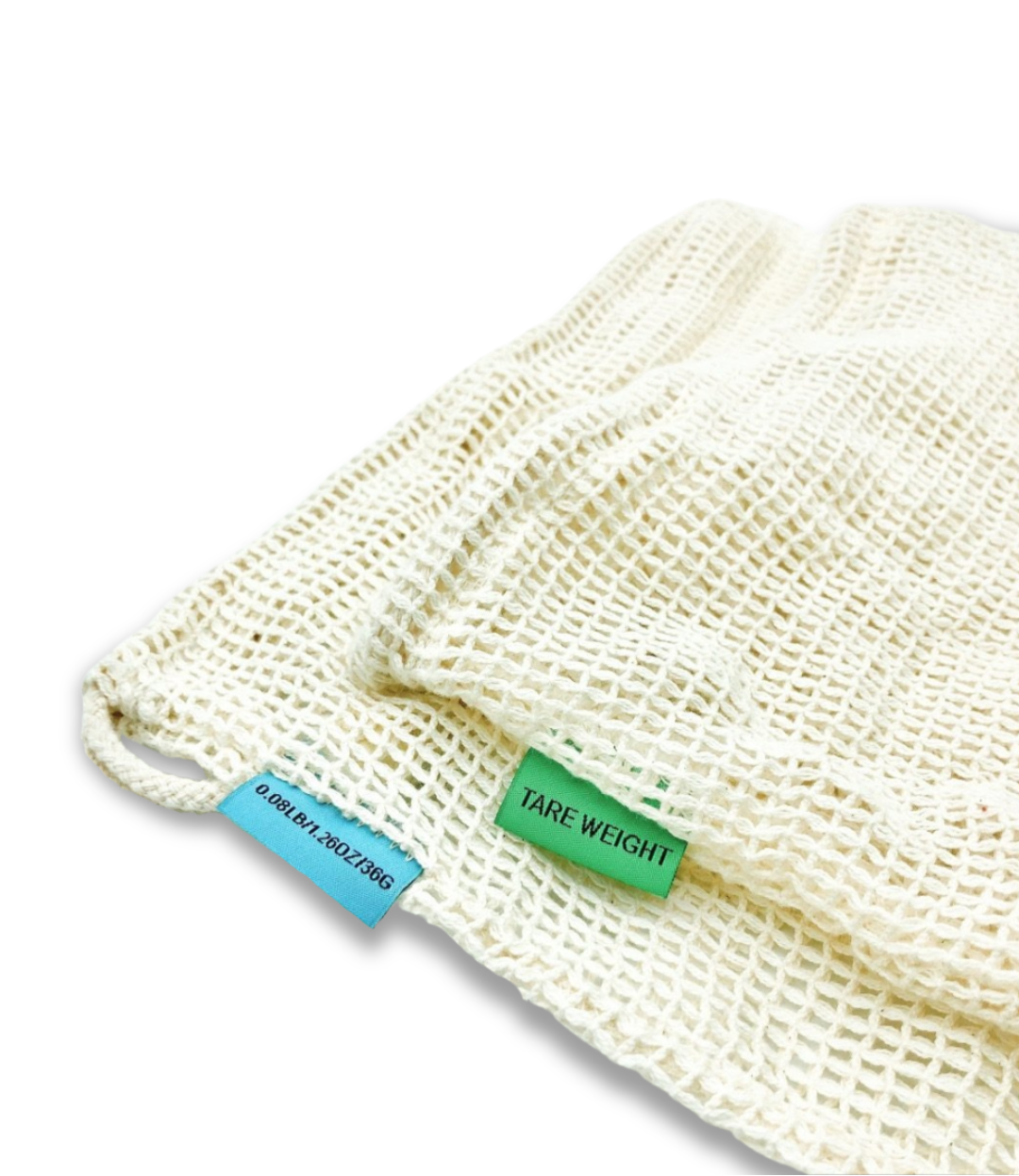 Produce Bag - Cotton Mesh (2pk)