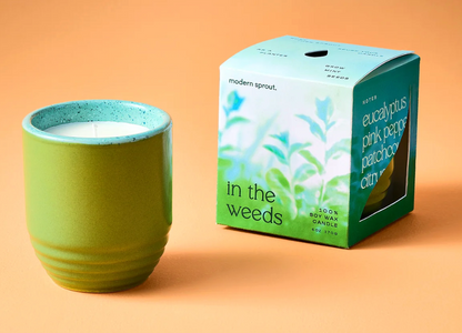 Candle/Planter 2-in-1: In The Weeds