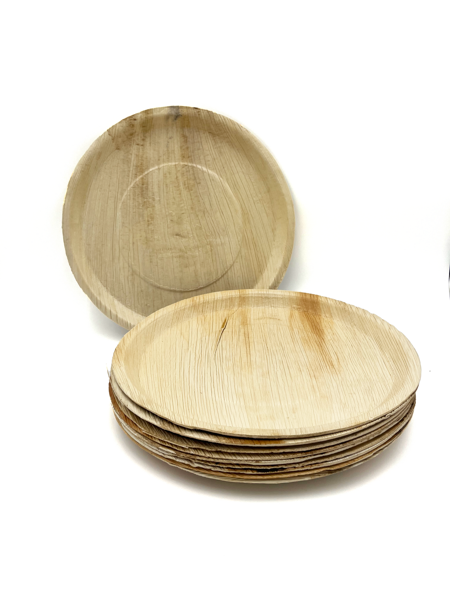 Round Palm Leaf Platters (10pk)