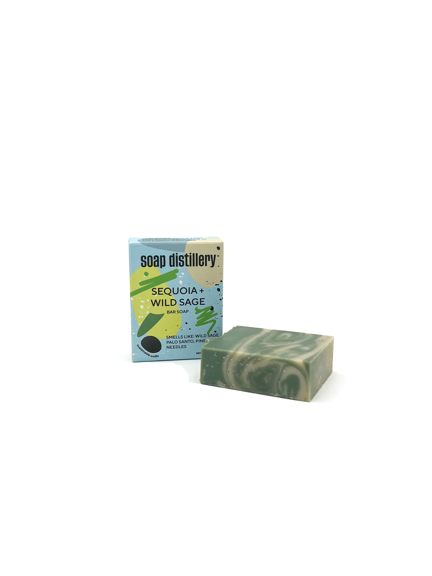 Bath & Body Soap Bar - Sequoia + Wild Sage