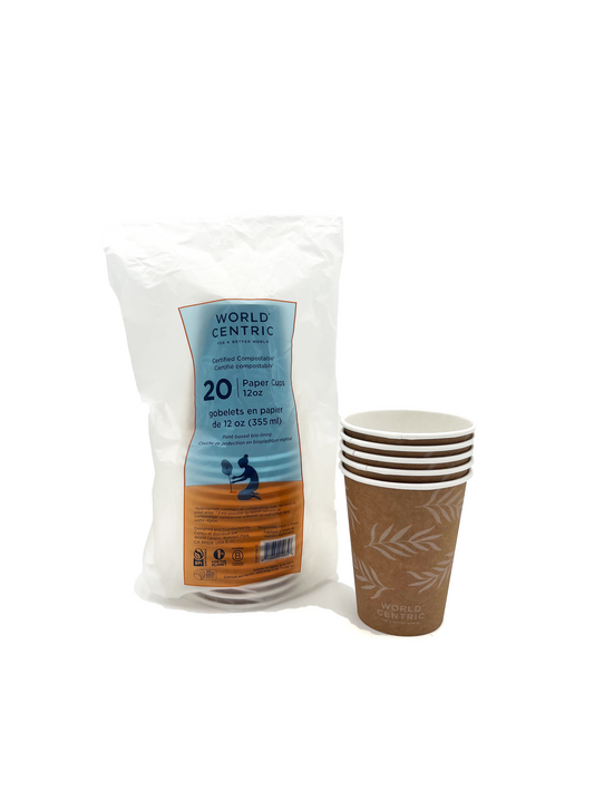 Compostable Hot Cups (20pk)