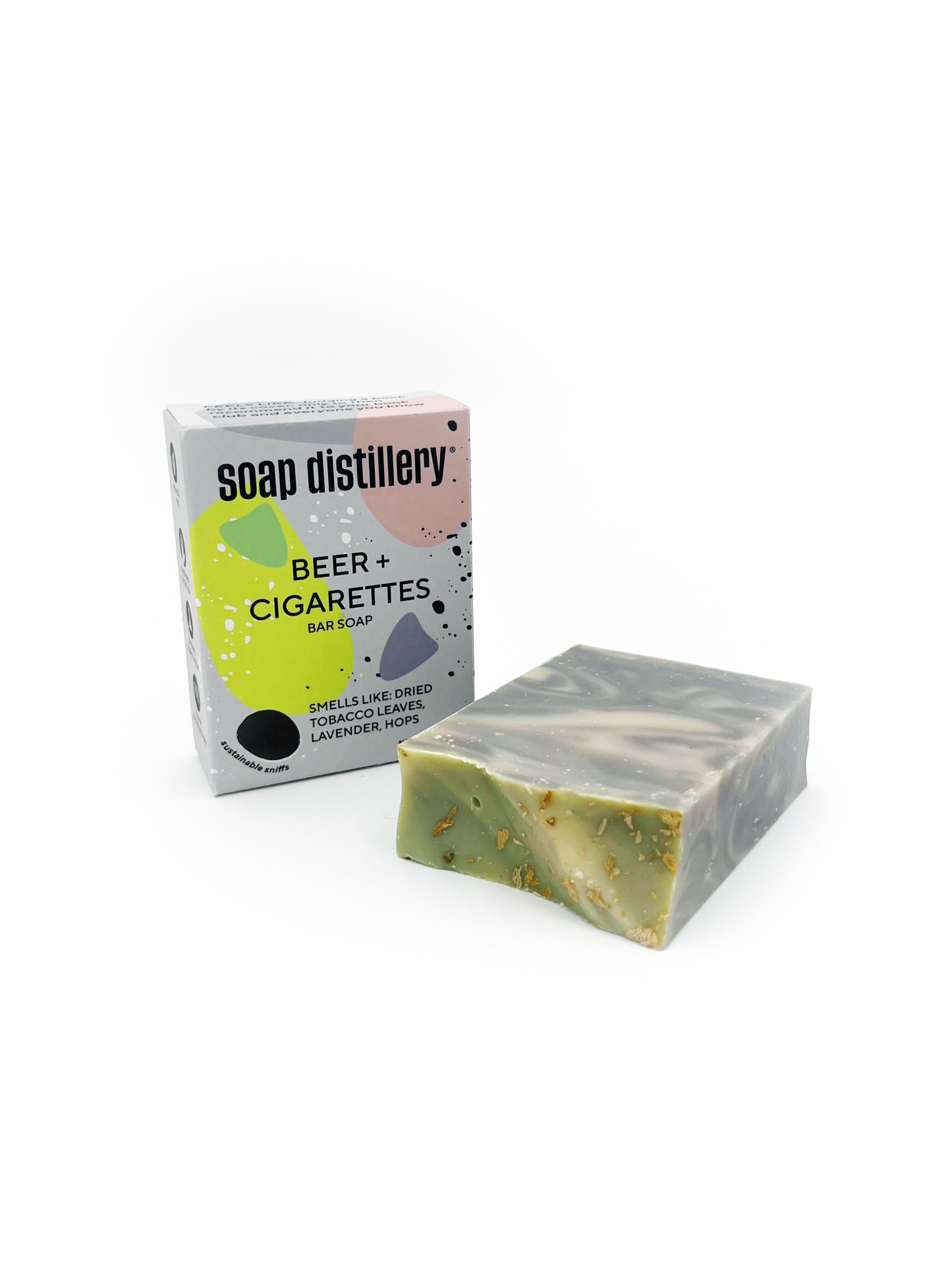Bath & Body Soap Bar - Beer + Cigarettes