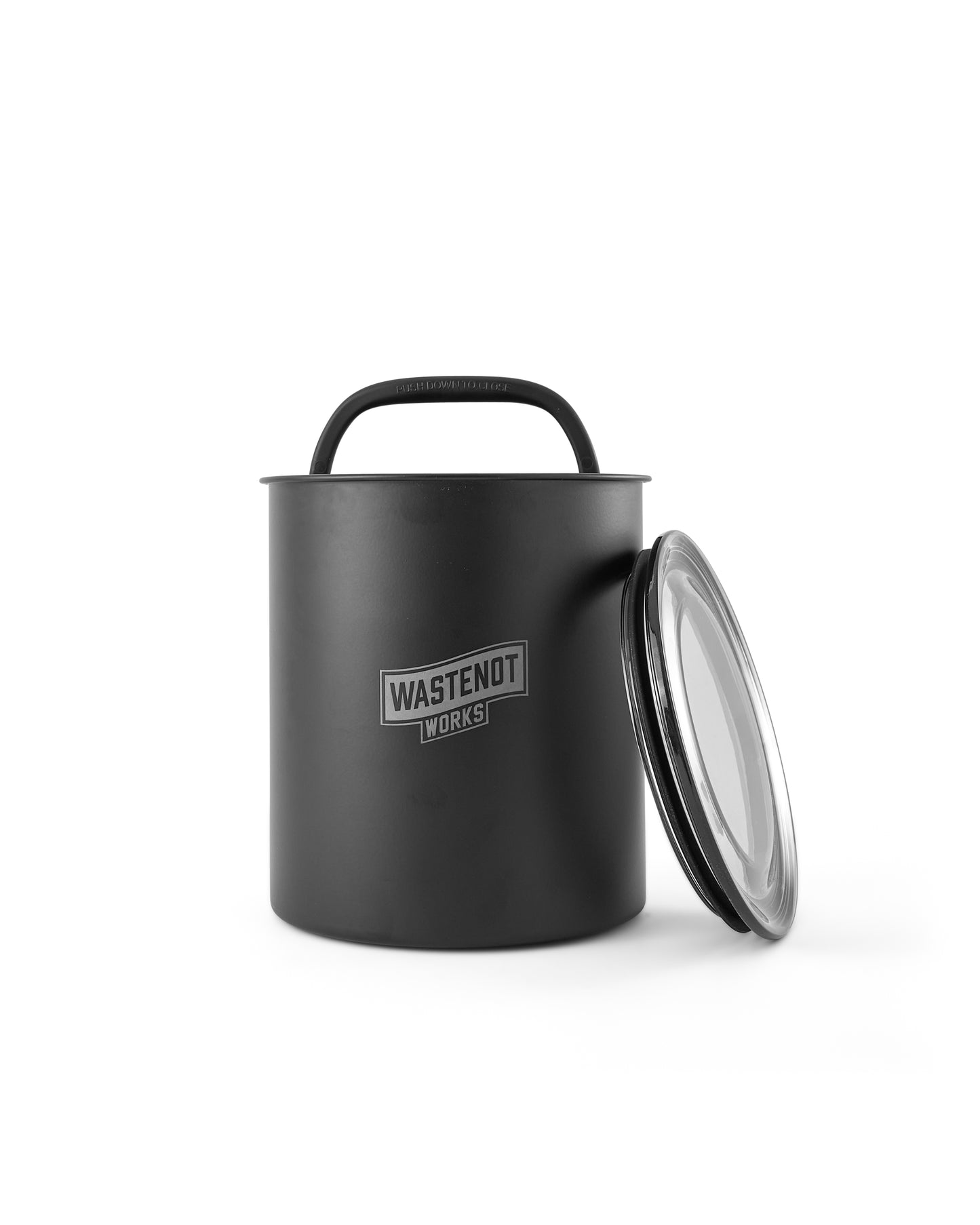 WasteNot Works Coffee Canister