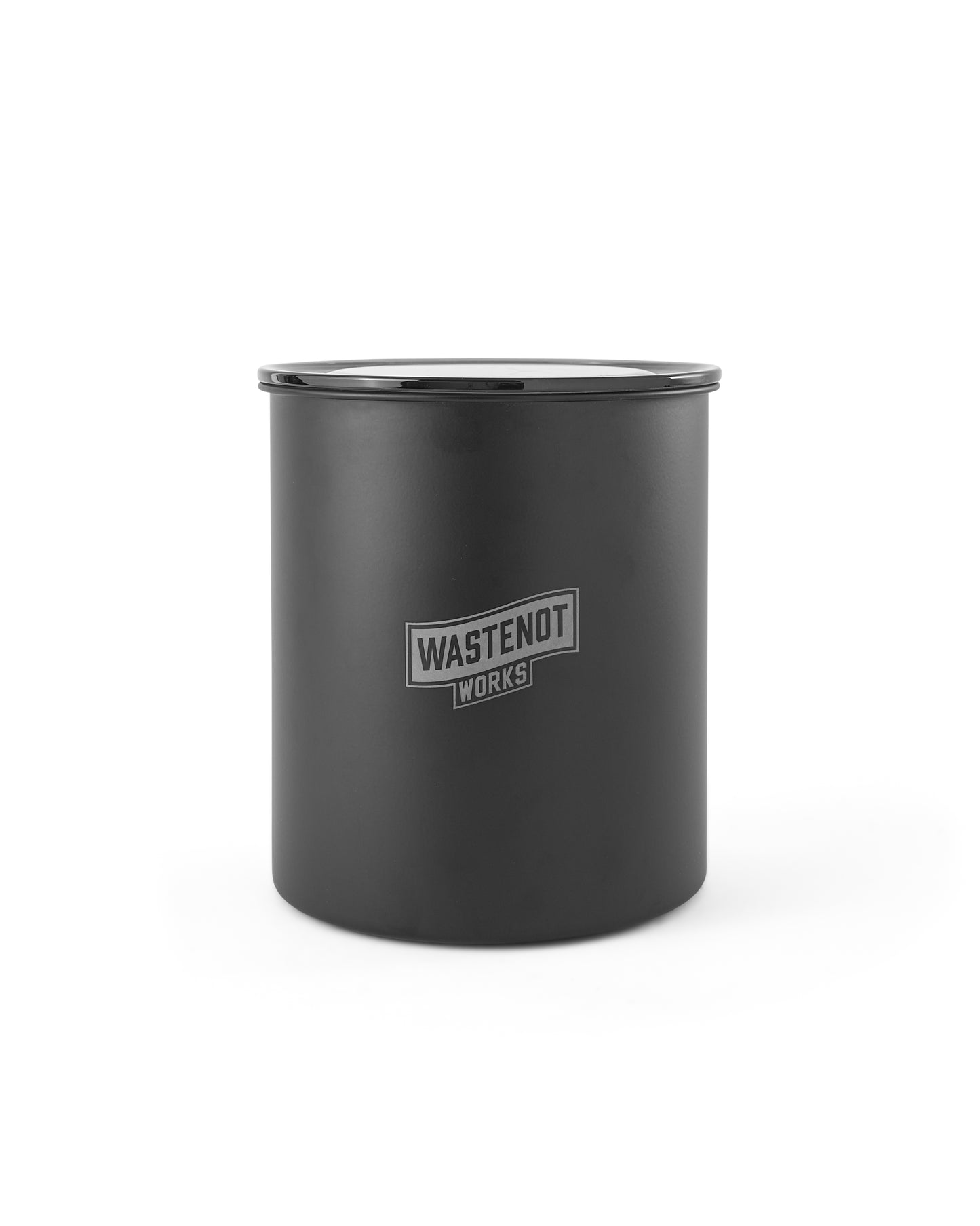 WasteNot Works Coffee Canister