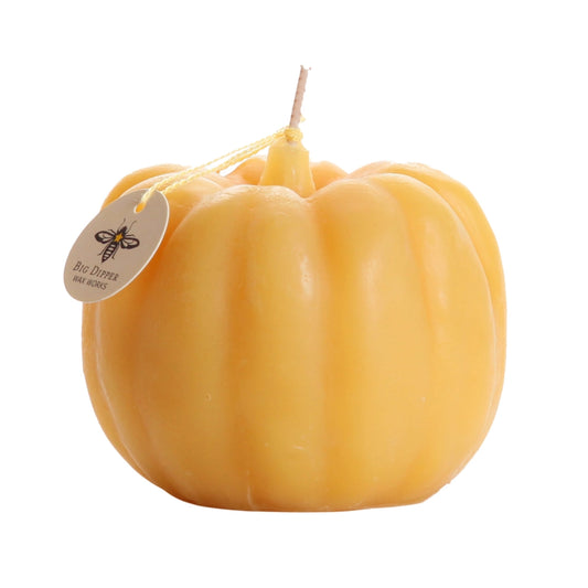 Beeswax Candle - Pumpkin (Large)