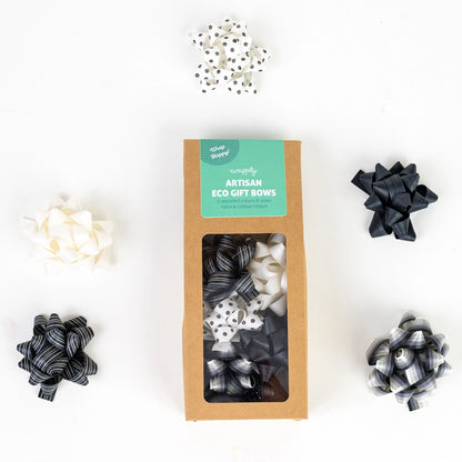Gift Bows - Black + White