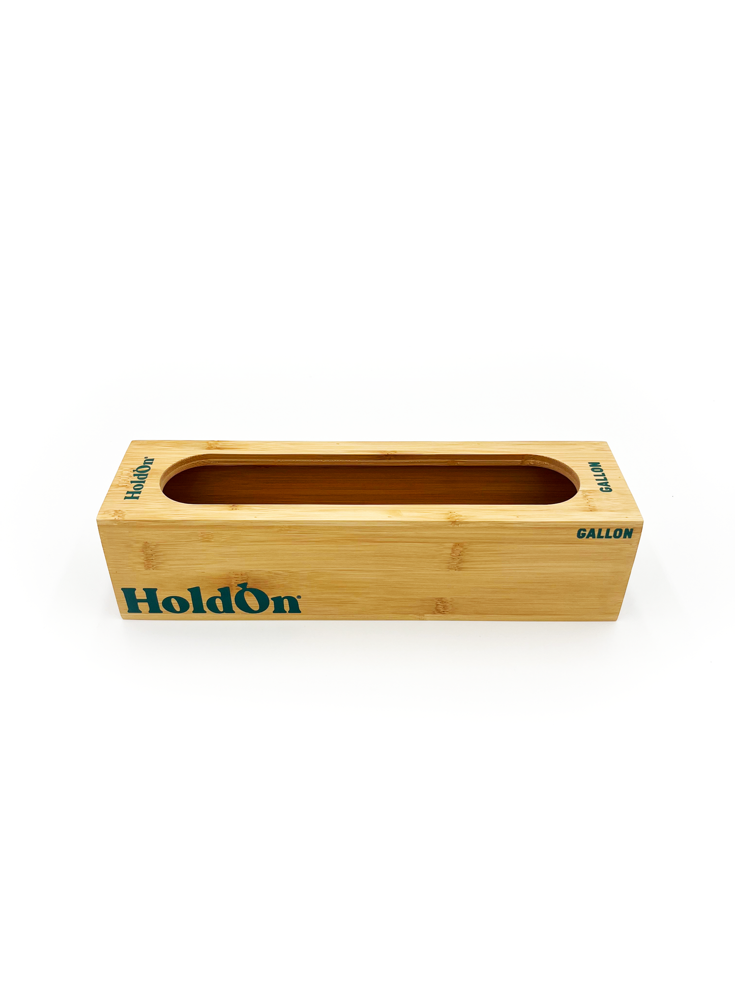 Bamboo Gallon Bag Organizer