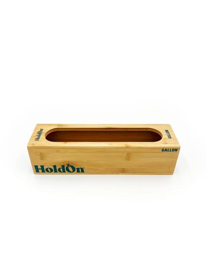 Bamboo Gallon Bag Organizer