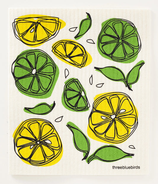 Swedish Dishcloth - Lemon Lime