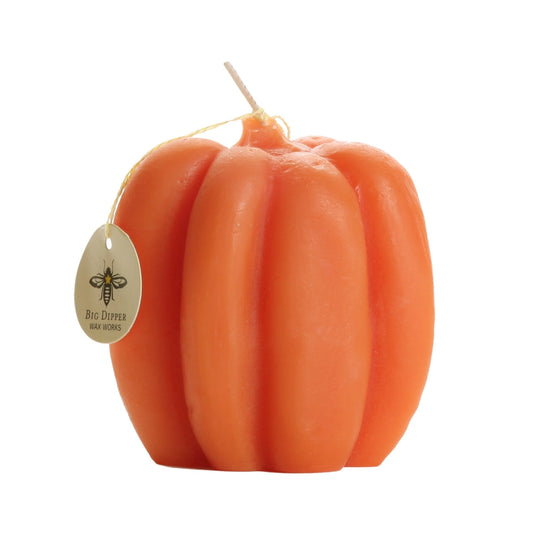 Beeswax Candle - Pumpkin (Medium)
