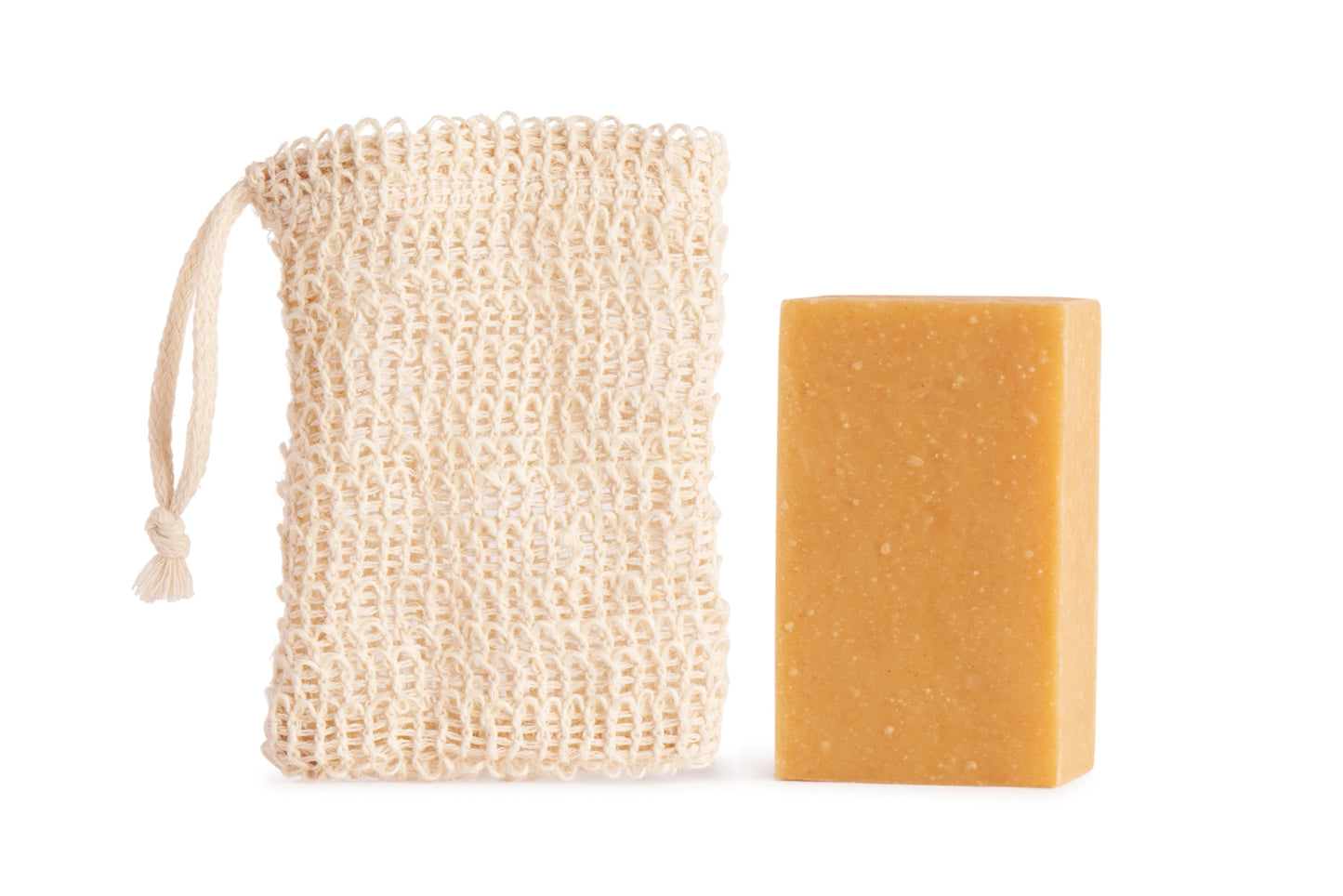 Soap Scrap Bag + Washcloth
