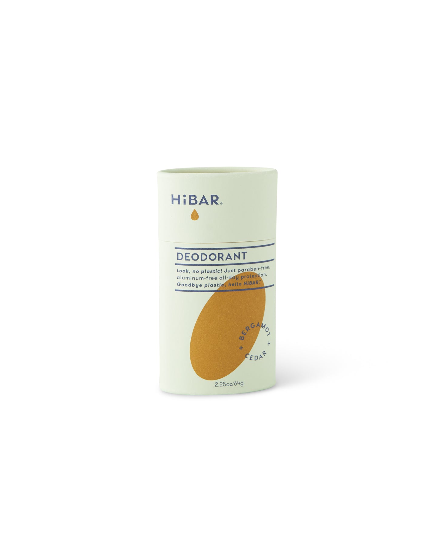 Plastic-Free Deodorant - Bergamot + Cedar